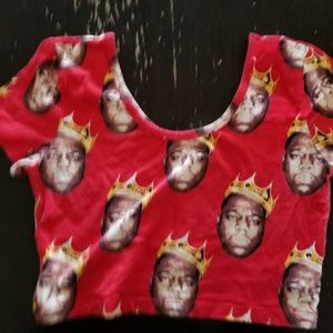 Biggie smalls crop top!
